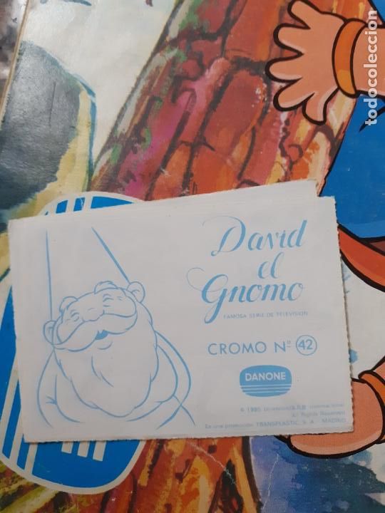 Coleccionismo cromos antiguos: DAVID EL GNOMO de Danone N 42 - Foto 2