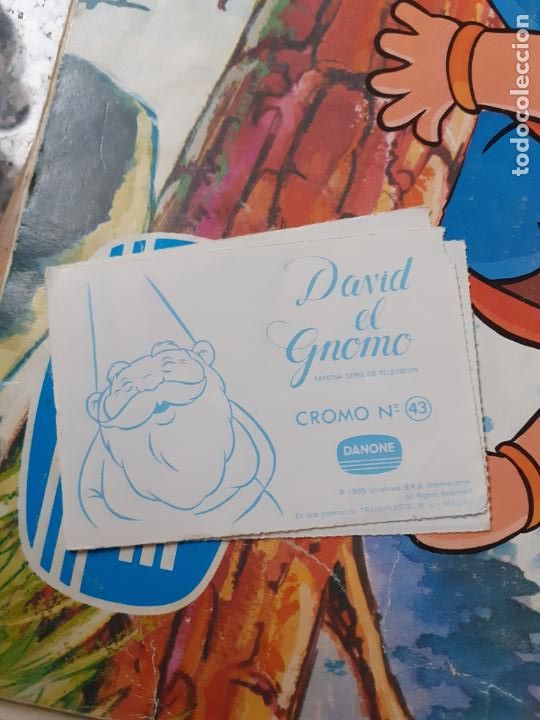 Coleccionismo cromos antiguos: DAVID EL GNOMO de Danone N 43 - Foto 2