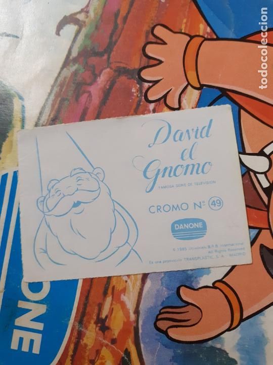 Coleccionismo cromos antiguos: DAVID EL GNOMO de Danone N 49 - Foto 2