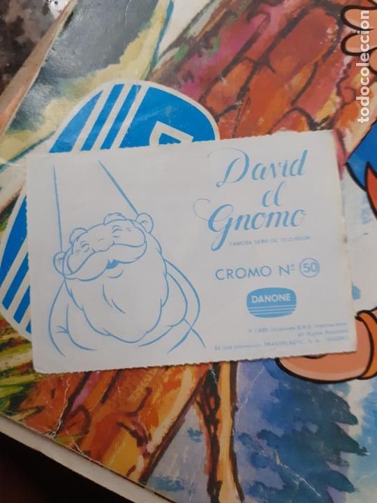 Coleccionismo cromos antiguos: DAVID EL GNOMO de Danone N 50 - Foto 2