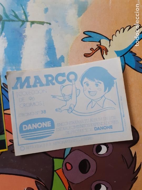 Coleccionismo cromos antiguos: MARCO Danone N 38 - Foto 2