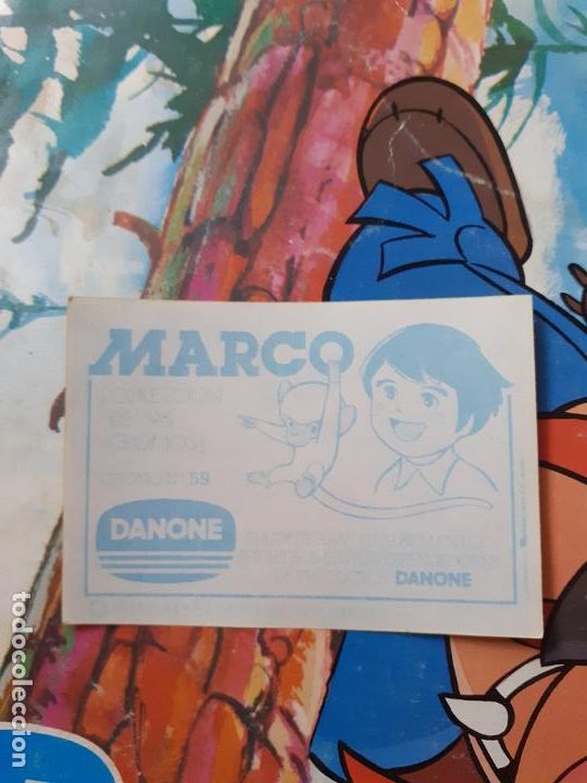 Coleccionismo cromos antiguos: MARCO Danone N 59 - Foto 2