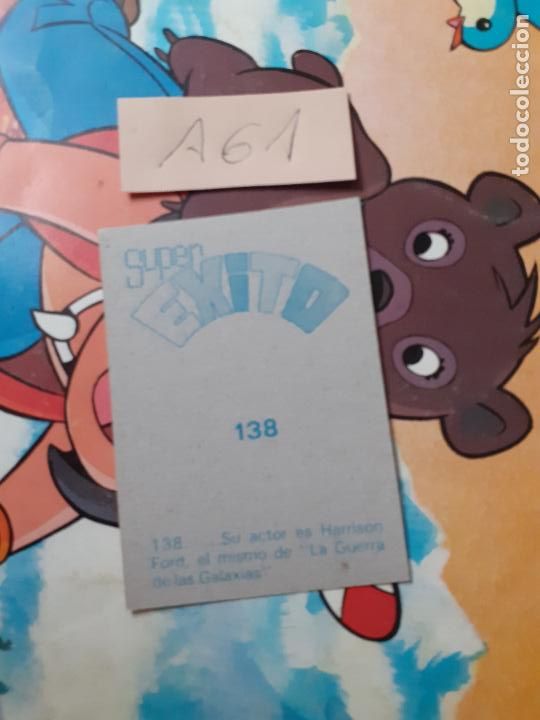 Coleccionismo cromos antiguos: super exito n 138 - Foto 2