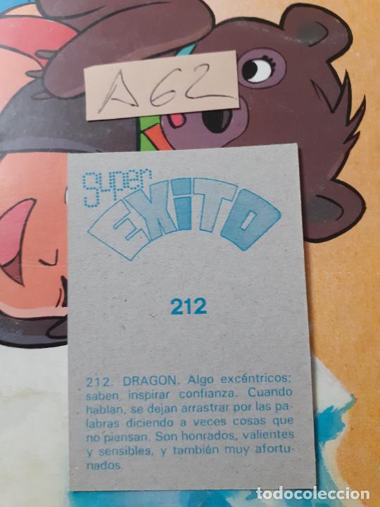 Coleccionismo cromos antiguos: super exito n 212 - Foto 2
