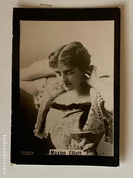 Coleccionismo cromos antiguos: CROMO ANTIGUO, MAXINE ELLIOTT - Foto 1