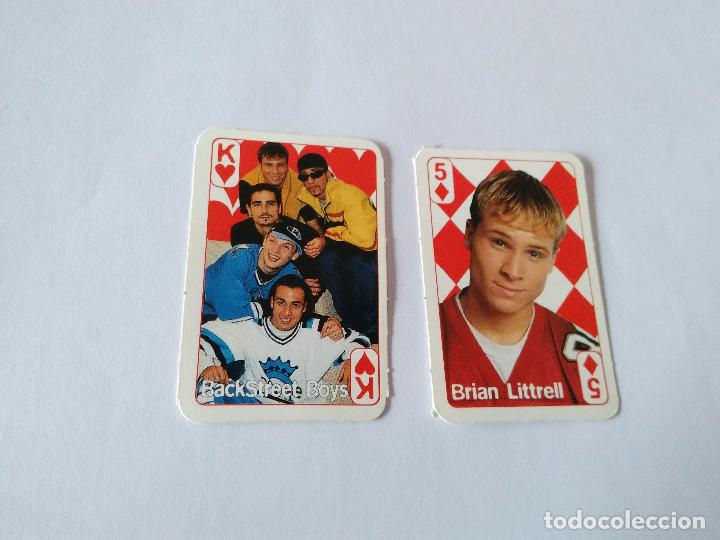 Coleccionismo Cromos antiguos: BSB, BACK STREET BOYS K CORAZONES, BRIAN LITTRELL 5 ROMBOS - 2 MINI CARTAS REVISTA SUPER POP A&Ntilde;OS 90