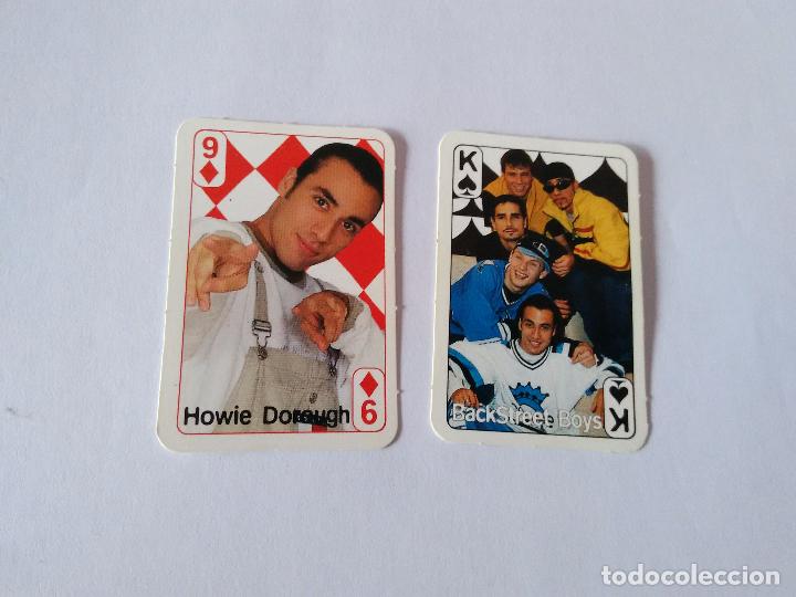 Coleccionismo Cromos antiguos: HOWIE DOROUGH 9 ROMBOS ROJO Y BSB BACK STREET BOYS K - LOTE 2 MINI CARTAS REVISTA SUPER POP A&Ntilde;OS 90