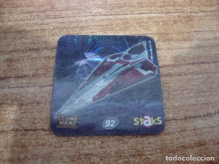 Coleccionismo cromos antiguos: CROMO IMAN CLONE WARS STAKS N&ordm; 92 - Foto 1