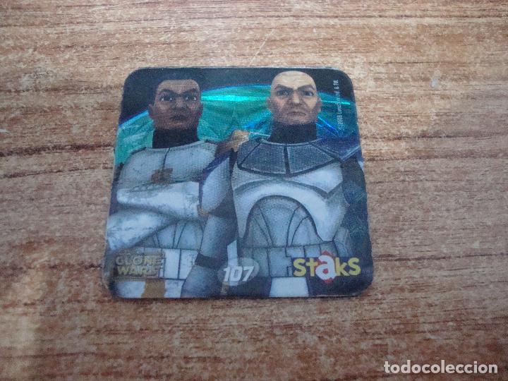 Coleccionismo cromos antiguos: CROMO IMAN CLONE WARS STAKS N&ordm; 107 - Foto 1