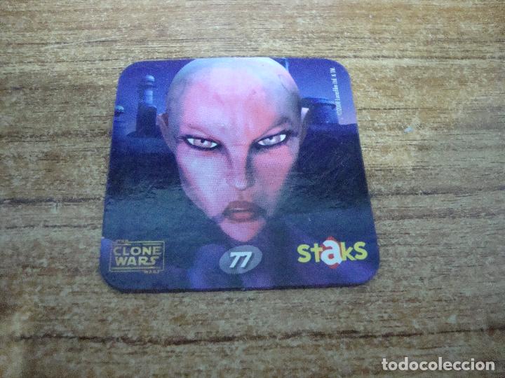 Coleccionismo cromos antiguos: CROMO IMAN CLONE WARS STAKS N&ordm; 77 - Foto 1