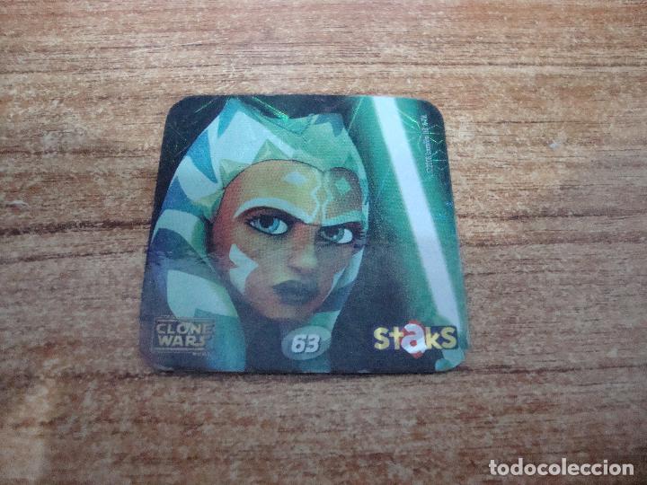 Coleccionismo cromos antiguos: CROMO IMAN CLONE WARS STAKS N&ordm; 63 - Foto 1
