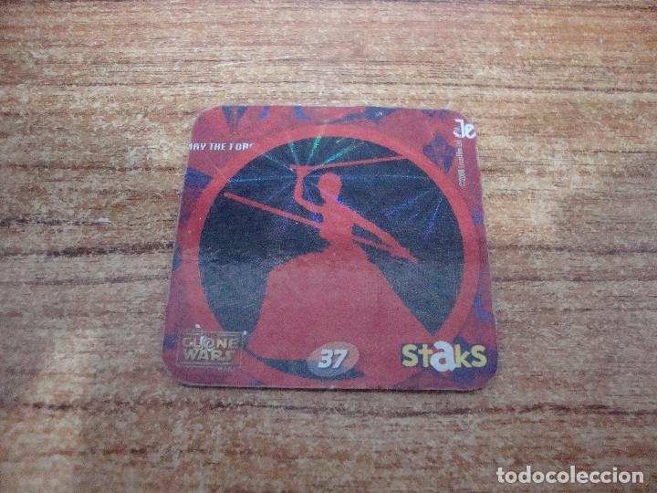 Coleccionismo cromos antiguos: CROMO IMAN CLONE WARS STAKS N&ordm; 37 - Foto 1