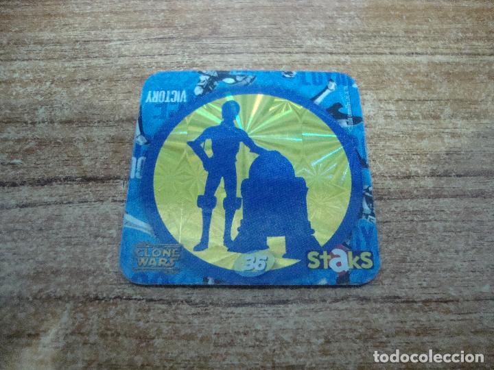 Coleccionismo cromos antiguos: CROMO IMAN CLONE WARS STAKS N&ordm; 36 - Foto 1