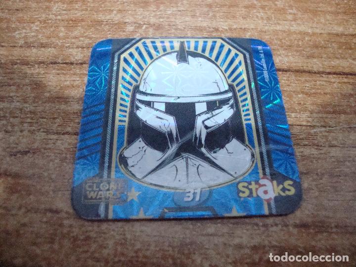 Coleccionismo cromos antiguos: CROMO IMAN CLONE WARS STAKS N&ordm; 31 - Foto 1