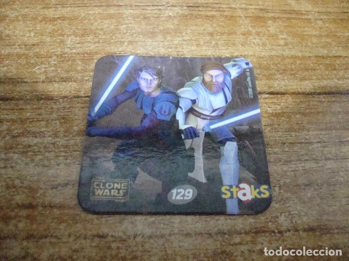 Coleccionismo cromos antiguos: CROMO IMAN CLONE WARS STAKS N&ordm; 129 - Foto 1