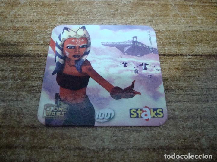 Coleccionismo cromos antiguos: CROMO IMAN CLONE WARS STAKS N&ordm; 100 - Foto 1