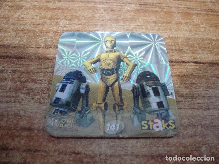 Coleccionismo cromos antiguos: CROMO IMAN CLONE WARS STAKS N&ordm; 141 - Foto 1
