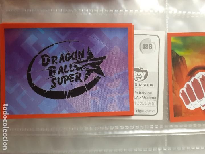Coleccionismo cromos antiguos: dragon ball super 2 panini n 186 - Foto 1