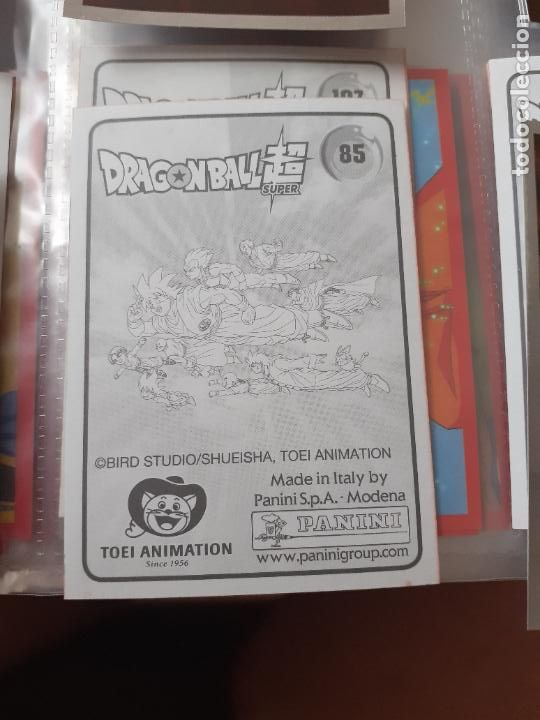 Coleccionismo cromos antiguos: dragon ball super 2 panini n 85 - Foto 2