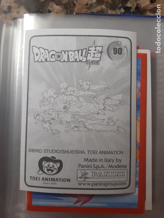 Coleccionismo cromos antiguos: dragon ball super 2 panini n 90 - Foto 2