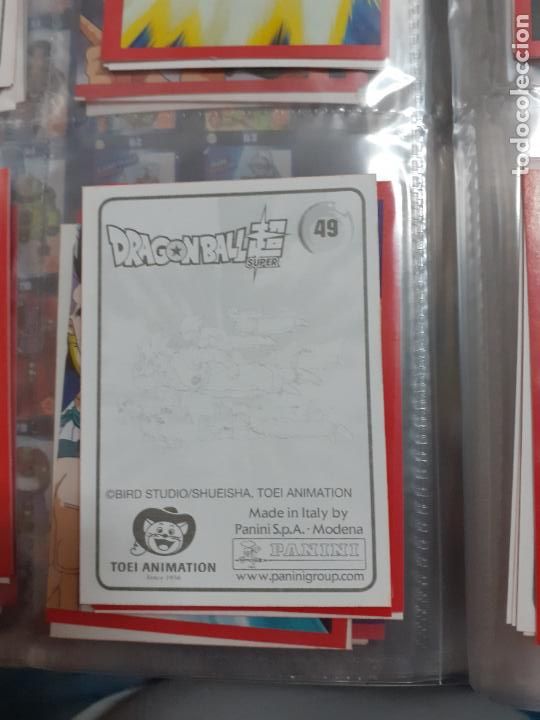 Coleccionismo cromos antiguos: dragon ball super 2 panini n 49 - Foto 2