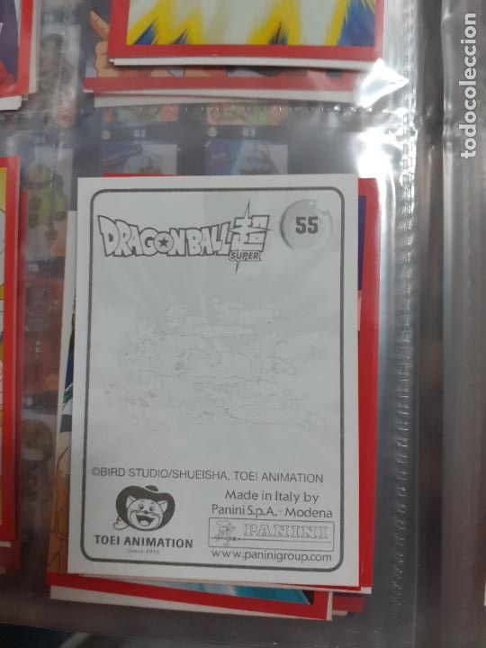 Coleccionismo cromos antiguos: dragon ball super 2 panini n 55 - Foto 2