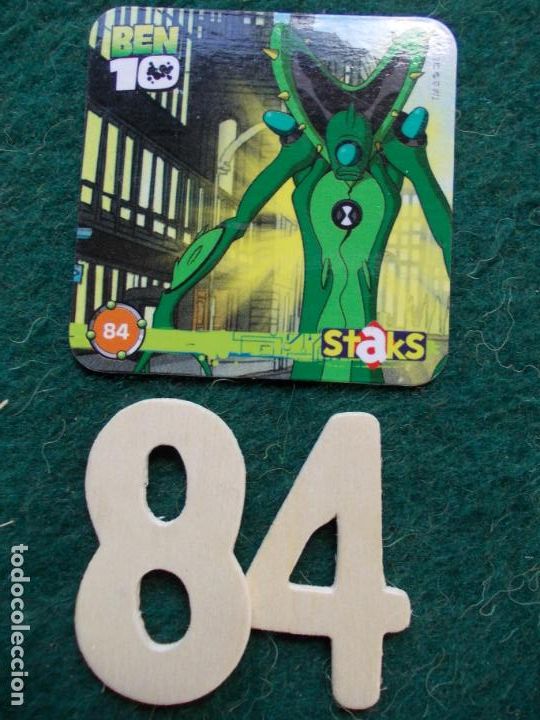 Coleccionismo cromos antiguos: Cromo magnetico Ben 10 n&ordm; 84 - Foto 1