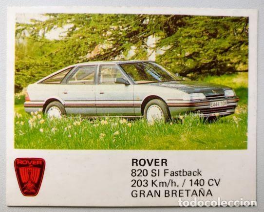 Coleccionismo cromos antiguos: COMICROMO - AUTO 2000 - N&ordm; 127 - ROVER 820 SI Fastback - Foto 1
