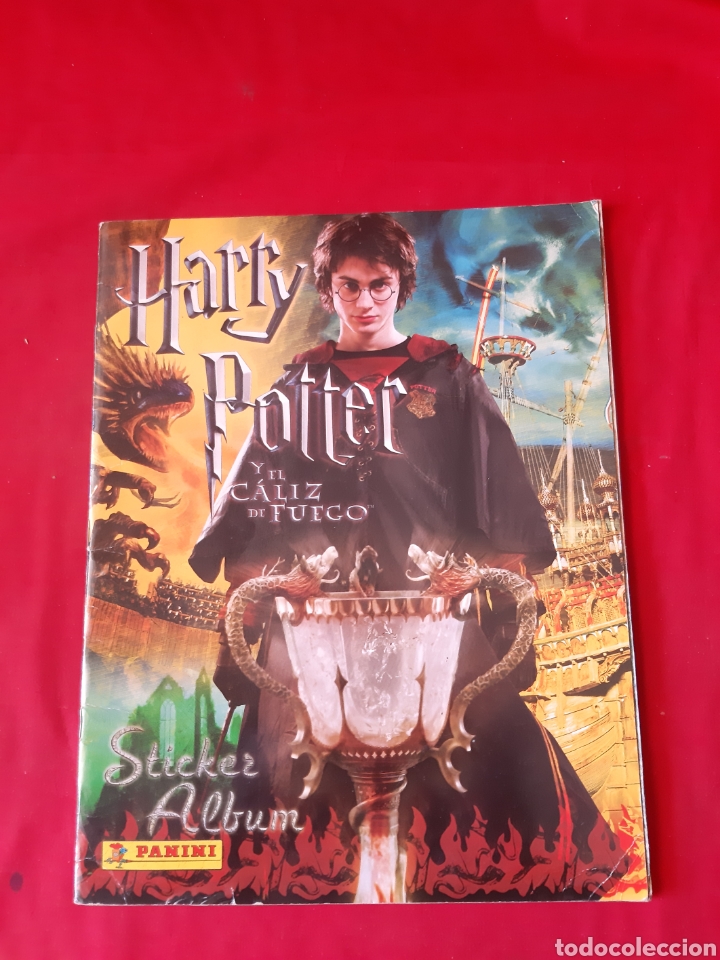 Coleccionismo Cromos antiguos: &Aacute;lbum de cromos Harry Potter y el Cali de fueg. son 234 cromos, lleva pegados 110 cromos