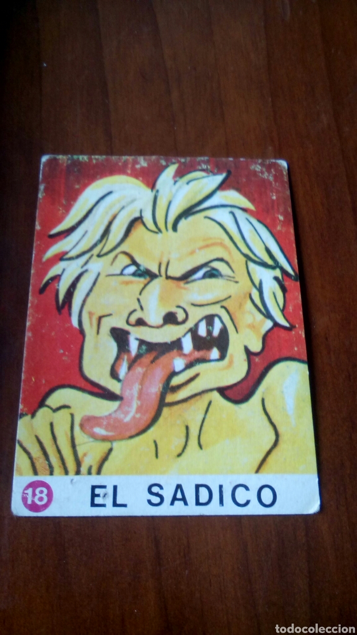 Coleccionismo cromos antiguos: cromo MONSTRUOS n&ordm; 16 el endemoniado - Foto 1
