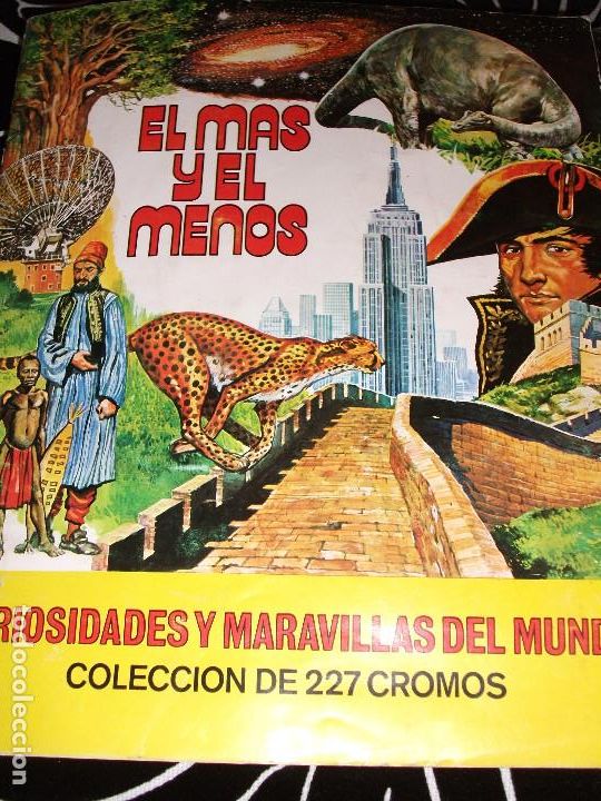 Collezionismo Figurine antiche: 60 CROMOS SUELTOS DEL ALBUM EL MAS Y EL MENOS CURIOSIDDES Y MARAVILLAS DEL MUNDO DE RUIZ ROMERO 1975