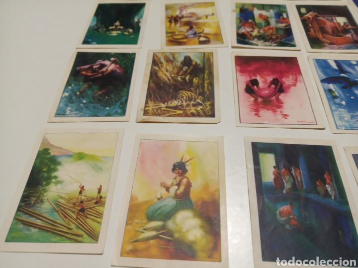 Coleccionismo cromos antiguos: Chocolates Sultana cromos historia del progreso humano - Foto 5