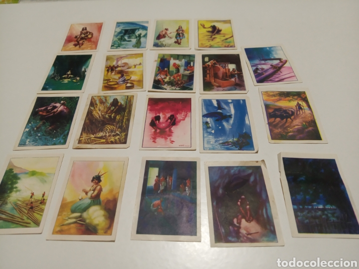 Coleccionismo cromos antiguos: Chocolates Sultana cromos historia del progreso humano - Foto 1