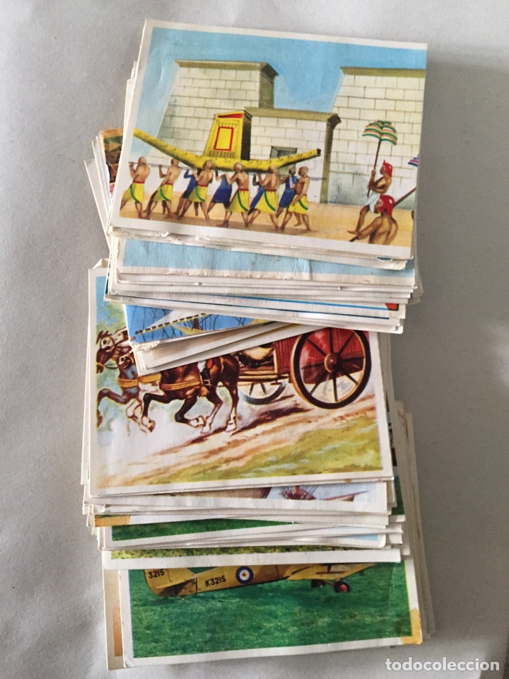 Coleccionismo Cromos antiguos: Cromos bagan carruajes, 50 cromos