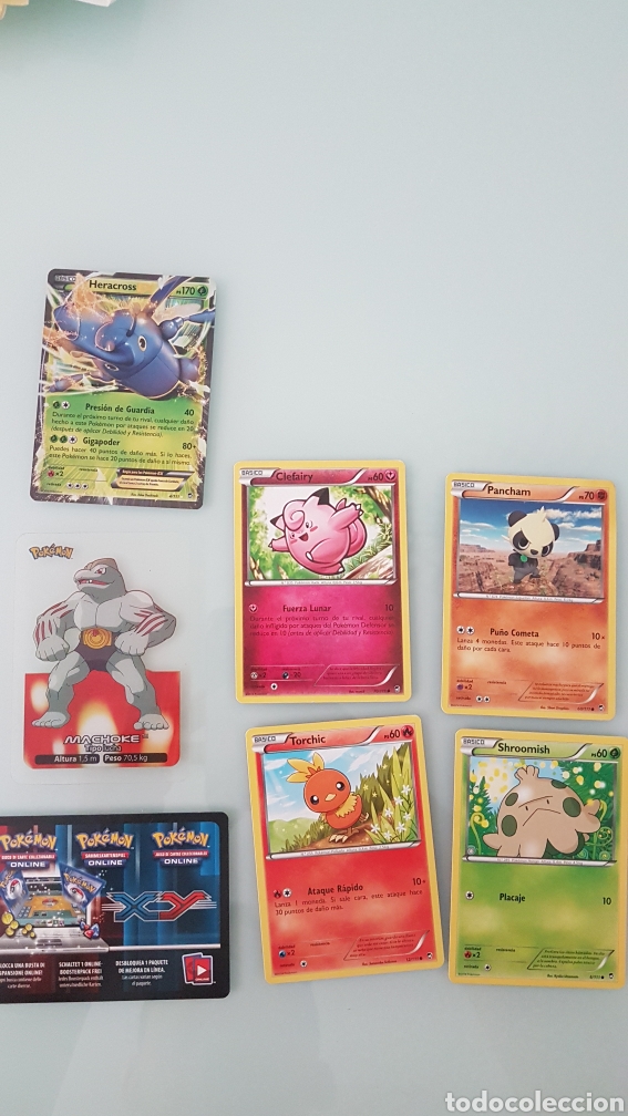 Coleccionismo cromos antiguos: Lote 7 cartas Pokemon - Foto 1