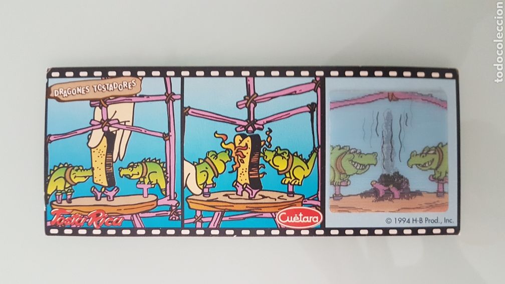 Coleccionismo cromos antiguos: Cromo Cu&eacute;tara Los Picapiedras - Foto 1