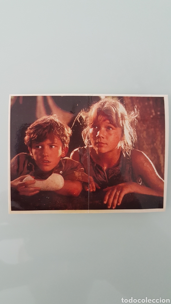 Coleccionismo cromos antiguos: Cromo Bimbo Jurassic Park - Foto 1