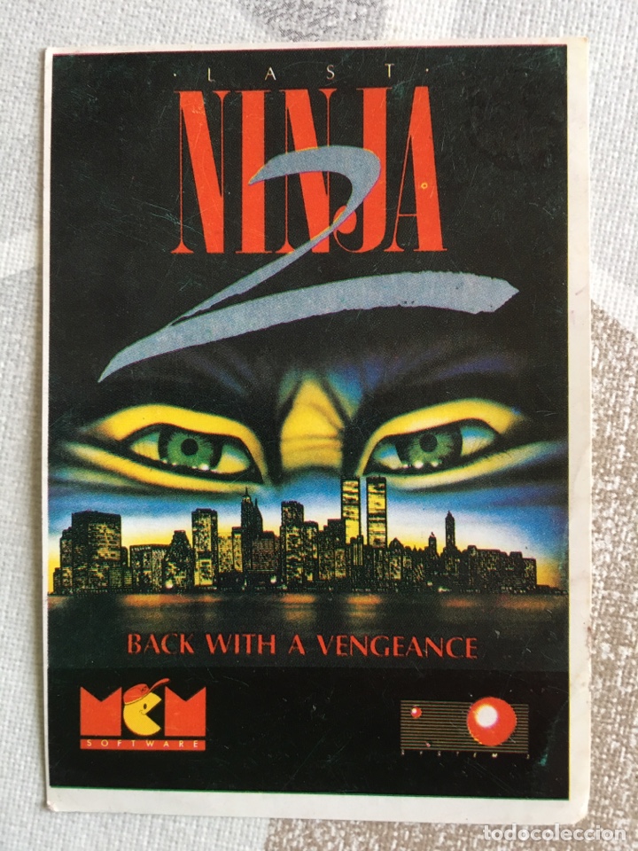 Coleccionismo cromos antiguos: SOFTWARE COLLECTION - N&Uacute;MERO 70 LAST NINJA II - Foto 1