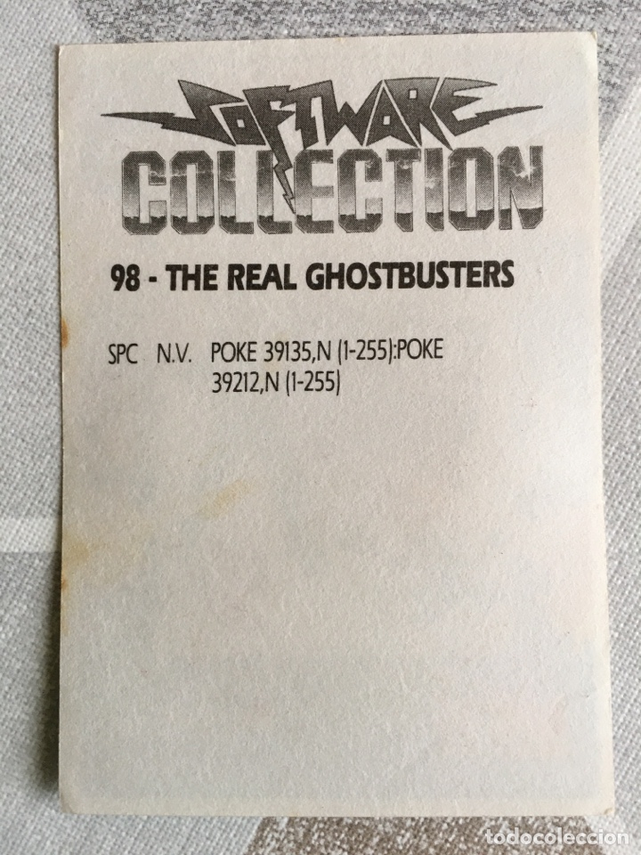 Coleccionismo cromos antiguos: SOFTWARE COLLECTION - N&Uacute;MERO 98 THE REAL GHOSTBUSTERS - Foto 2