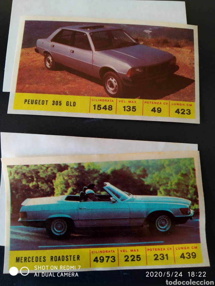 Coleccionismo cromos antiguos: Cromos coches Didec - Foto 2