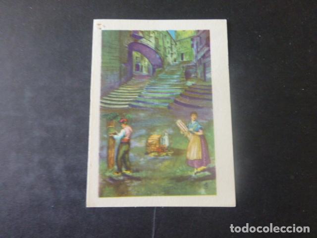 Collectable Antique Stickers: GERONA VISTA Y TIPOS CROMO A&Ntilde;OS 30