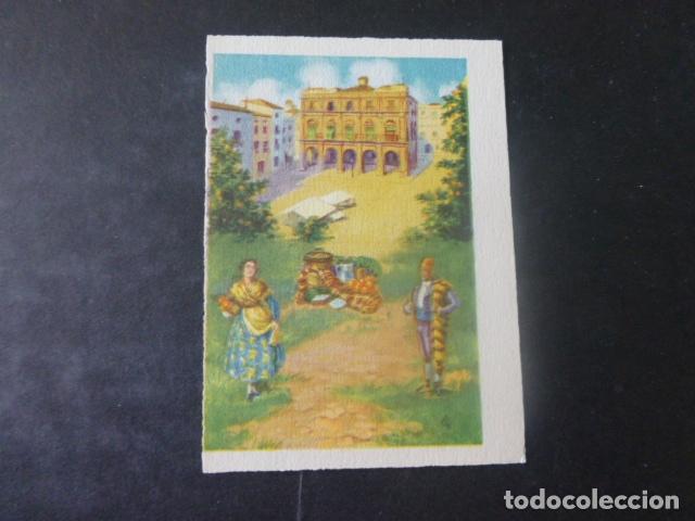 Coleccionismo Cromos antiguos: CASTELLON DE LA PLANA VISTA Y TIPOS CROMO A&Ntilde;OS 30