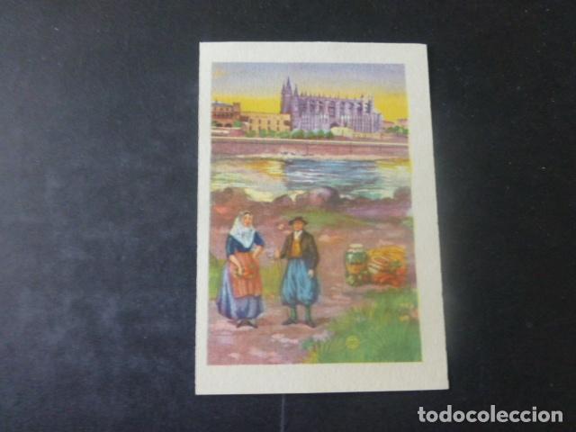 Sammeln alte Sammelbilder: PALMA DE MALLORCA VISTA Y TIPOS CROMO A&Ntilde;OS 30
