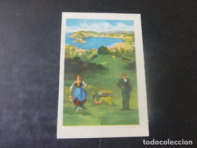 Coleccionismo Cromos antiguos: SAN SEBASTIAN GUIPUZCOA VISTA Y TIPOS CROMO A&Ntilde;OS 30