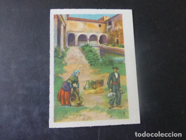 Coleccionismo Cromos antiguos: JAEN VISTA Y TIPOS CROMO A&Ntilde;OS 30
