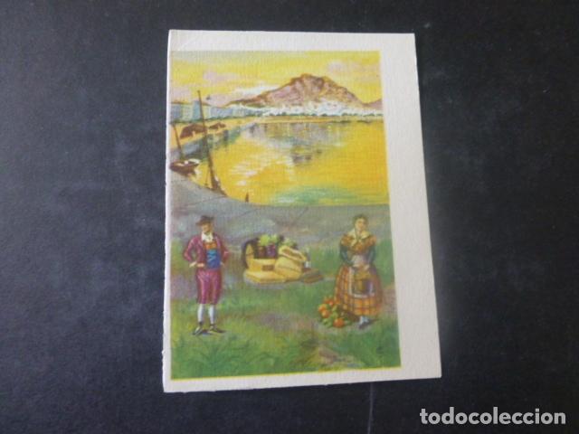Coleccionismo Cromos antiguos: ALICANTE VISTA Y TIPOS CROMO A&Ntilde;OS 30
