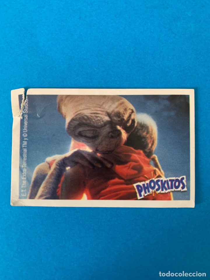 Coleccionismo cromos antiguos: Cromo Phoskitos E.T. - Foto 1