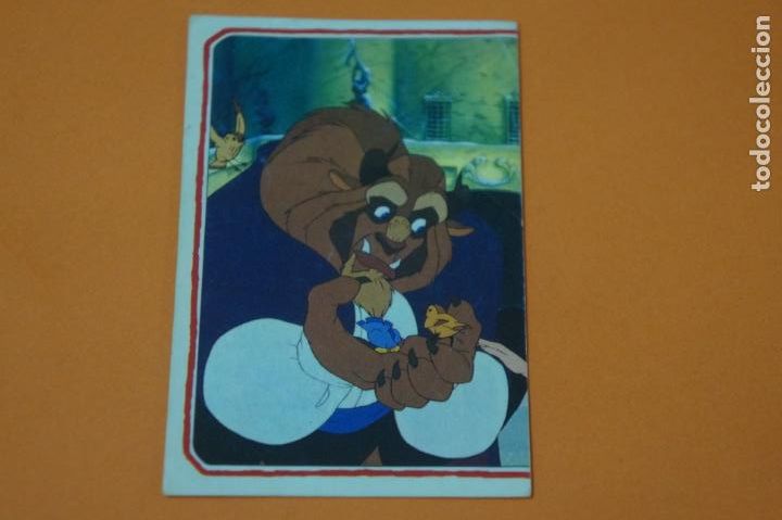 Collectable Antique Stickers: CROMO DE LA BELLA Y LA BESTIA SIN PEGAR N&ordm; 141 A&Ntilde;O 1992 DEL ALBUM LA BELLA Y LA BESTIA DE PANINI
