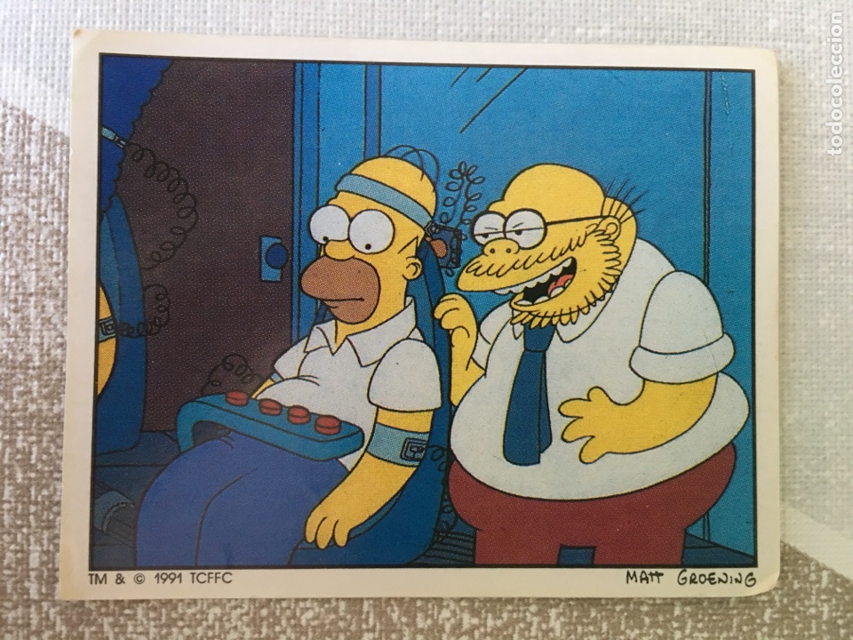 Coleccionismo cromos antiguos: THE SIMPSONS PANINI - NUMERO 139 - Foto 1