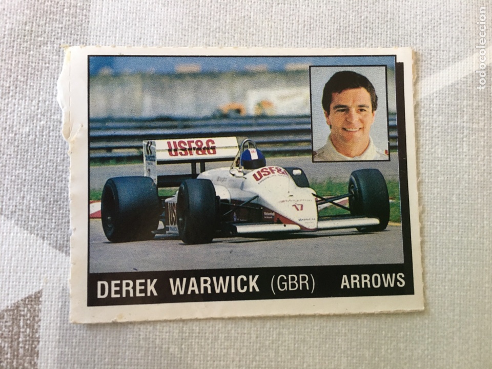 Coleccionismo cromos antiguos: Motor Adventures Panini n&uacute;mero 98 - Foto 1